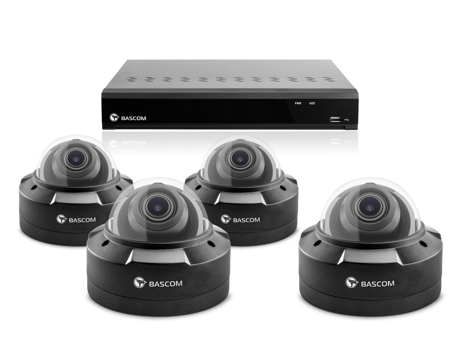 Wired 4-dome system PLUS