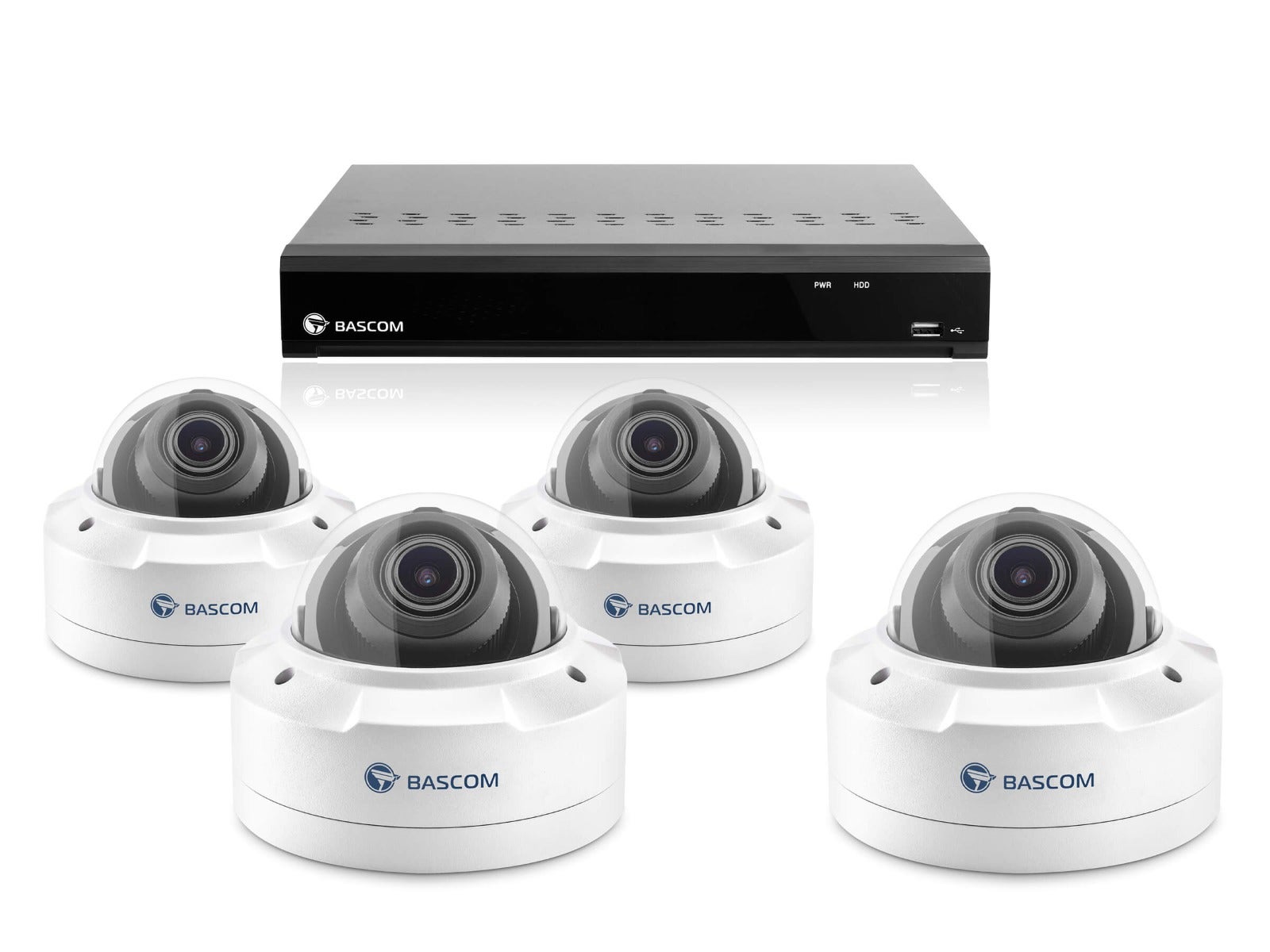 Wired 4-dome system PLUS