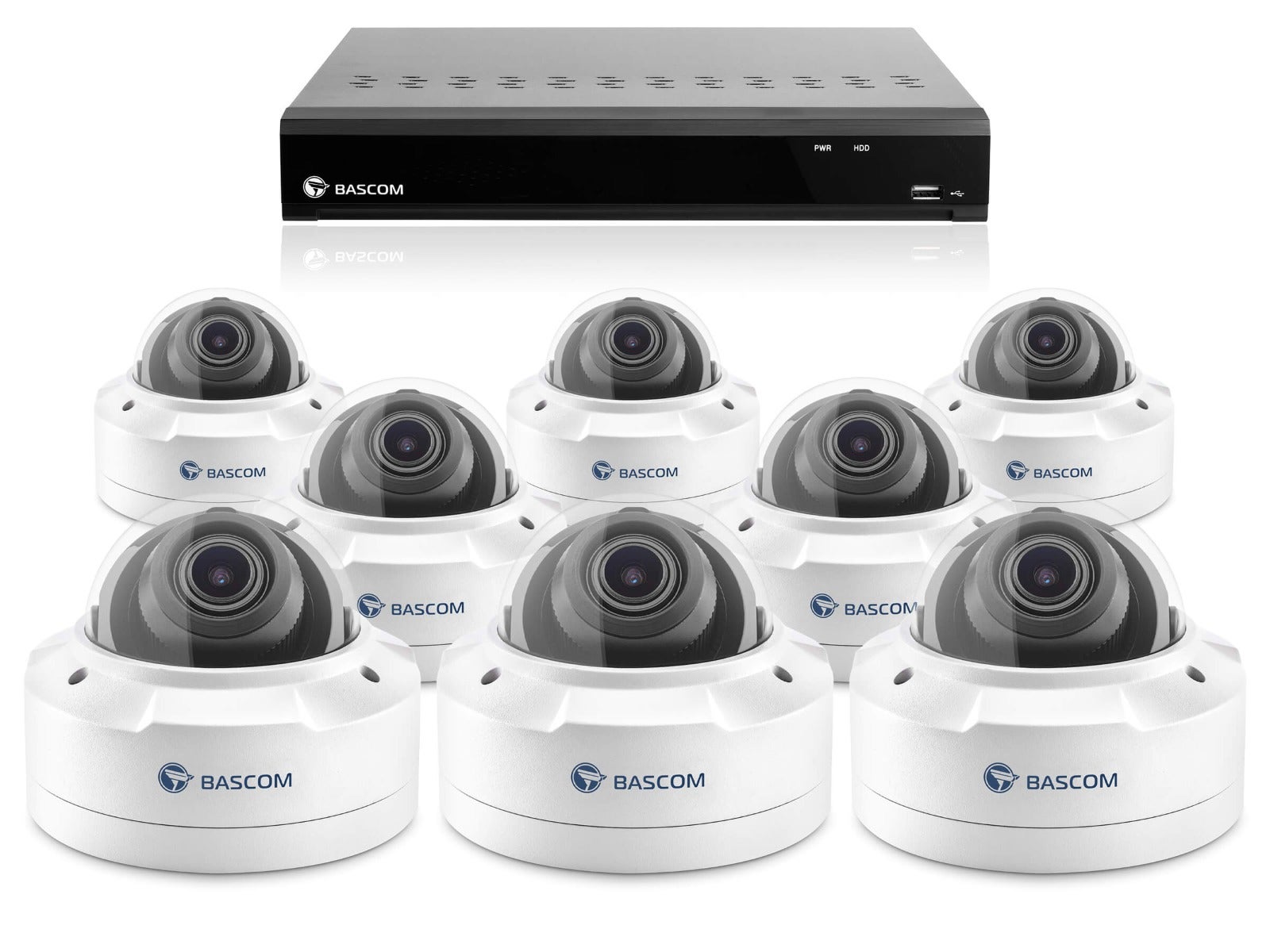 Wired 8-dome system PLUS