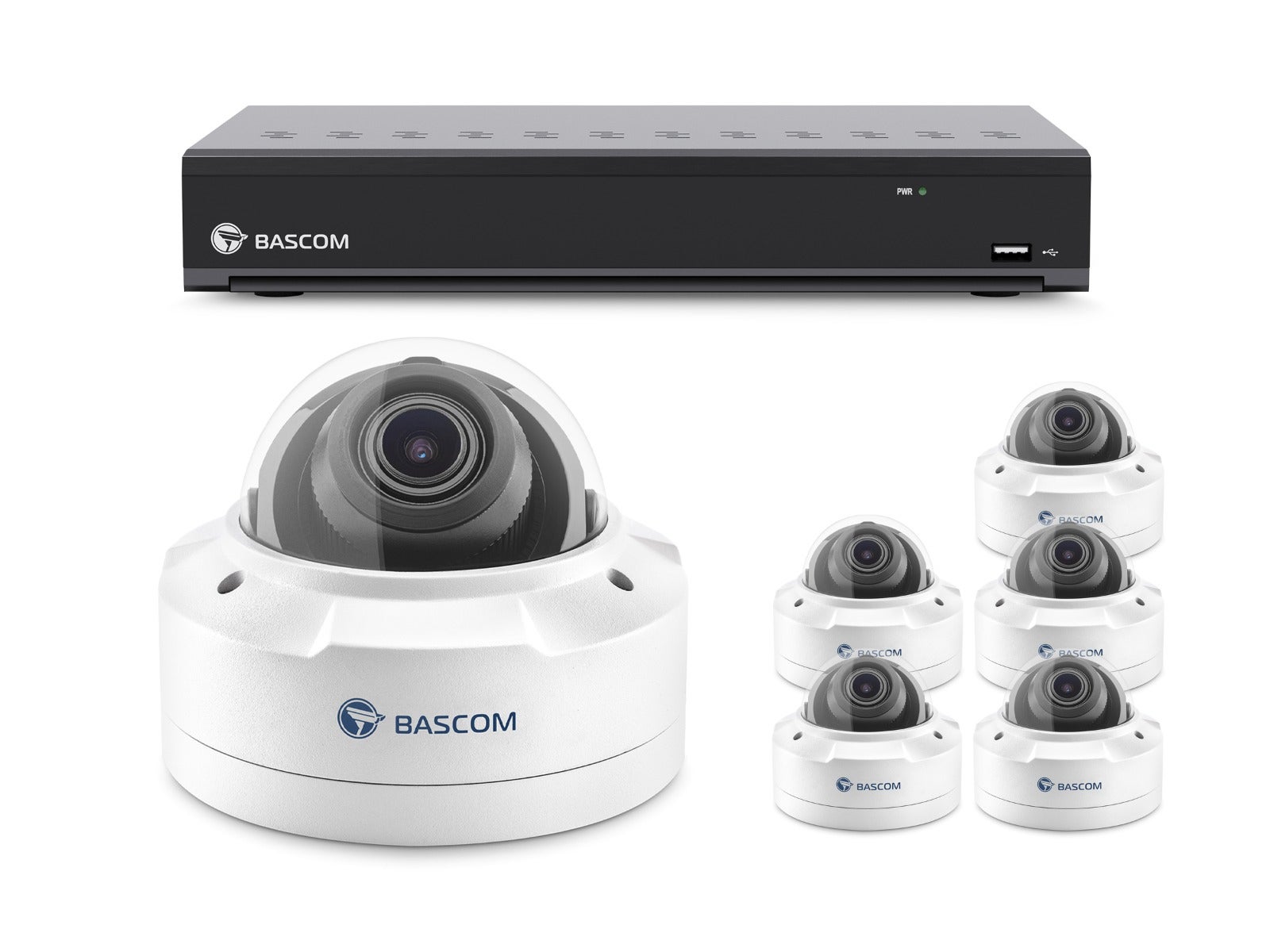 Wired 5-dome system PLUS
